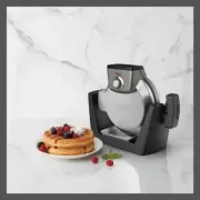 Cuisinart Convertible Waffle Maker Vertical Pour Spout 5 Browning Settings