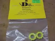 KBDD YELLOW DAMPERS - 4103 : ALIGN 600E, 600N, MIKADO LOGO 10, 14, 500, 600