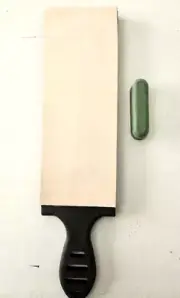 Paddle Strop 3 DSLS with green compound and Dimond sharpener on 1 side