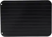 Aluminum Meat Defrosting Tray - Fast Safe Thawing Plate for Home Kitchen Use, Energy Efficient Meat Thawer