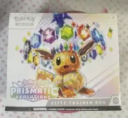 Pokemon TCG Scarlet & Violet Prismatic Evolutions Elite Trainer Box ETB