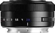 TTArtisan AF 27mm F2.8 Auto Focus Lens APS-C Camera Lens Compatible with for Sony E-Mount Mirrorless Cameras A5000 A5100 A6000 A6100 A6300 A6400 A6500 A6600 NEX-3 NEX-3N NEX-3R NEX-5T (Black)