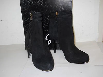 Sam Edelman New Womens Keegan Black Suede Boots 10 M Shoes NWB