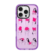 iPhone 16 Pro Impact Case Pink Topless