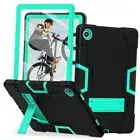 Case for Samsung Galaxy Tab A9 Plus Galaxy Tab A9+ Plus 11 Inch Black+Green