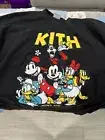 Kith Disney Mickey & friends Sweatshirt Large New W/ Tags Black Friday 2023 Ds
