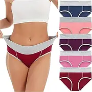 [Generic] Womens Matching Set Bikini Solid Women Underpants Underwear Panties Briefs Color Knickers Patchwork Women Sexy Lingerie Set Two Piece