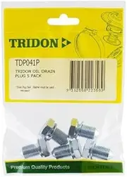 Tridon Sump/Drain Plug 5 Pack - M14 X 1.5mm Tdp041P TDP041P