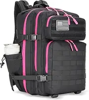 Lovelinks21 45L Tactical Assault Backpack 3 day assault pack with Molle Waterproof backpack Rucksack for Tactical Backpacks