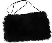 [INOOMP] Plush Hand Warmer Pillow Household Hands Muff Small Cushion Muff Winter Supply Portable Hands Muff Winter Accessory Winter Faux Fur Muff Winter Hand Warmer Muff Hanging Warmer Bag