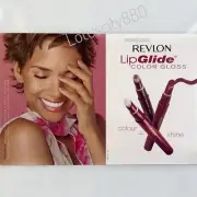 REVLON LIP GLIDE COLOR GLOSS -Twist - ( 2 x 190#- RUBY SLIPPERS )