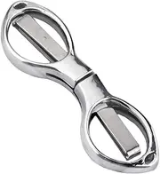 Folding Scissors, Portable Fishing Cutter, Multi-Purpose Retractable Safety Scissors for Nursing, Crafting, Outdoor Survival and Kitchen Prep, 1 Piece