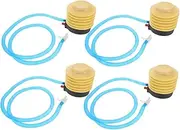 DECOMELODY Inflatables Foot Pump 4 Pieces Portable Air Pump for Balloons Balls Boats for Inflatables