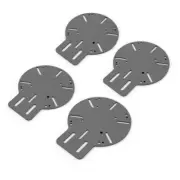 4PCS Bass Shaker Mount Plate for Umi Aura Dayton Buttkicker Bass Shakers os67
