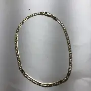 14 Kt Yellow Gold Anklet 10” Long 3 Millimeters Wide