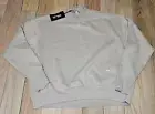 NWT RLX Ralph Lauren Women's Brown Cropped Stretch Pullover Sweatshirt