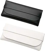 [OATIPHO] Elegant Large Glasses Case Protective Eyewear Glasses Box Pvc Leather Protector