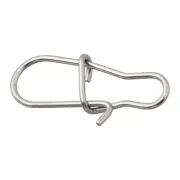 50pcs Stainless Steel Fast Clip Lock Snap Swivel Solid Tools Hook Remover Swivel