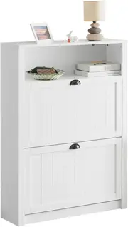 Shoe Cabinet Storage Unit with Drawers