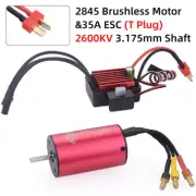 SURPASSHOBBY 2845 2600KV Brushless Motor 35A ESC for Traxxas HSP 1/12 RC Car