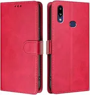Compatible with Samsung Galaxy A10e 4G PU Leather Phone Cover,Compatible with Samsung Galaxy A20e 4G Card Slots Flip Stand Wallet Case QH