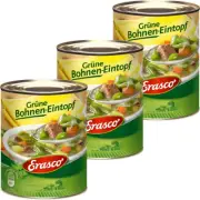 Erasco Green Beans Stew With Soft Magerem Beef 800g 3er Pack