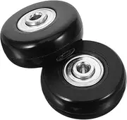 Gatuida 2pcs Luggage Suitcase Replacement Wheels Universal Inline Skate Castor Wheel Kit