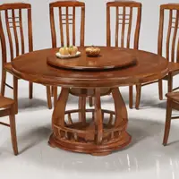 在飛比找momo購物網優惠-【MUNA 家居】3258型4.38尺實木圓餐桌/不含椅/附