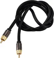 HOMSFOU Audio Cable Extension for Subwoofer and Speakers Stereo Cable Shell for Systems and Equipment