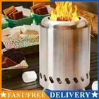 Smokeless Tabletop Fire Pit Mini Tabletop Firepit for Camping Outdoor & Patio AU