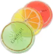 12pcs Fruit-themed Reusable Gel Ice Packs for Therapy and Cooling Convenient Cold Compress Bags for Injuries and Sports for Dancers and Athletes