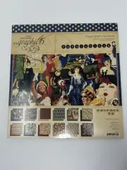 GRAPHIC 45 FASHIONISTA 44 SHEETS 12X12 DOUBLE-SIDED PAPER EUC A32697