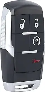 Smart Key for Dodge RAM 2019-2024, Alliskeys Vehicle Proximity Remote Control Key Fob Replacement for RAM 2500 3500 4500 5500 GQ4-76T 68365327