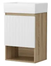 [Cefito] Bathroom Cabinet Vanity Unit 445mm in White