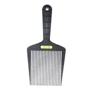 Barber Combs Professional Level Hairdressing Tool for Barber Shop Salon Black 26.7*12.5cm Push-shear Protect Scalp 1Set