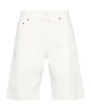 Nicolas poplin chino shorts 31 White