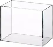 Acrylic Props Shooting Tray, Acrylic Photography Water Tank Transparent Display Cabinet Cosmetics Advertising Props Multiple Sizes(100x100x5.5cm/39.4x39.4x2.1in)