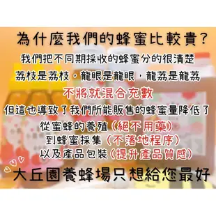 🐝大丘園養蜂場 100%台灣純蜂蜜 龍眼蜜 荔枝蜜 紅柴蜜 龍荔蜜 產銷履歷 國產蜂蜜驗證 SGS檢驗 蜂蜜 自產自銷