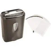 6-Sheet High-Security Micro-Cut Paper Shredder and Shredder Sharpening & Lubrica