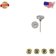 Analog Cooking Thermometer: 3-Inch Dial, 50-550°F for Reliable BBQ Results