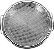 NOLITOY 1 Set of Fried Chicken Oil Filter Tray Multi-Purpose Kitchen Strainer Basket Deep Fryer Baskets Steel Oil Filter Rack Stainless Steel Frying Tray