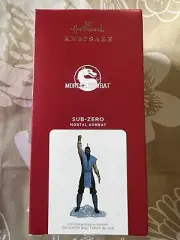 Hallmark Ornament 2021 Mortal Combat Sub-Zero NEW Keepsake