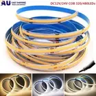 5m 12V COB LED Strip Lights 320/480 LEDS High Density Flexible Home Decorate