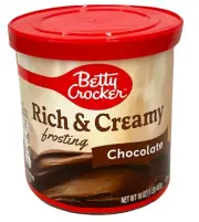Betty Crocker Chocolate Rich & Creamy Frosting 16 oz
