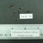 Six #22 Bead Head Pheasant Tail Flies Lot-SF 74