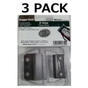 3 Wahl Stagger-Tooth 2-Hole Clipper Blade for 5 Star Cordless Magic Clip #2161