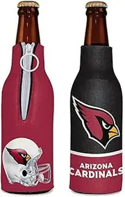 WinCraft NFL Arizona Cardinals Bottle Cooler, Stubby Holder, Team Colors, One Size