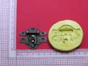 Antique Latch Hasp Silicone Mold A977 For Chocolate Candy Fondant Soap Resin