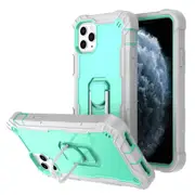 MCC Stylish Shockproof iPhone 11 Pro Case Cover Apple Heavy Duty Tough [Grey+Light Blue]