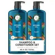 Herbal Essences Argan Oil Repair Shampoo & Conditioner Set, Moisturizes & Smooth
